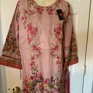 Pakistani designer shalwar kameez